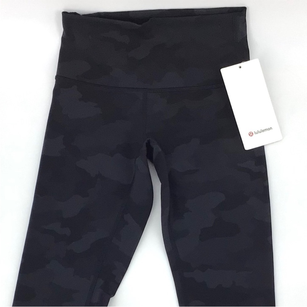 Lululemon Wunder Under Crop HR 21" Black NWOT - Picture 3 of 13